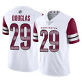 Tuec W.Commanders #29 Rasul Douglas Player White Limited Vapor Home Game Stitched Jerseys