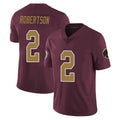 Tuec W.Commanders #2 Amik Robertson Player Burgundy Alternate Vapor Untouchable Home Game Stitched Jerseys