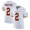 Tuec W.Commanders #2 Amik Robertson Player White Limited Vapor Untouchable Home Game Stitched Jerseys