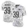 Tuec W.Commanders #39 Jeremy Reaves Player Arctic Camo Limited Salute To Service Home Game Stitched Jerseys