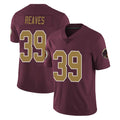 Tuec W.Commanders #39 Jeremy Reaves Player Burgundy Alternate Vapor Untouchable Home Game Stitched Jerseys