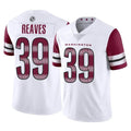 Tuec W.Commanders #39 Jeremy Reaves Player White Limited Vapor Home Game Stitched Jerseys