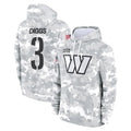 Tuec W.Commanders #3 Stefon Diggs Player Arctic Camo Limited Salute to Service Pullover Hoodies Game Stitched Jerseys