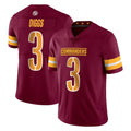 Tuec W.Commanders #3 Stefon Diggs Player Burgundy Limited Vapor Home Game Stitched Jerseys