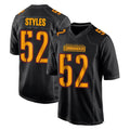 Tuec W.Commanders #52 Sonny Styles Player Black Carbon Fashion Home Game Stitched Jerseys