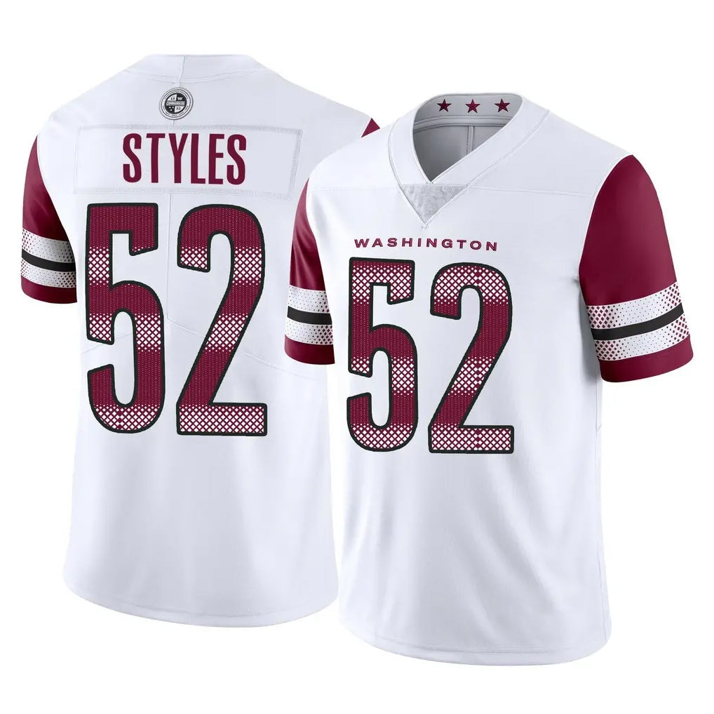 Tuec W.Commanders #52 Sonny Styles Player White Limited Vapor Home Game Stitched Jerseys