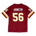 Tuec W.Commanders #56 LaVar Arrington Mitchell & Ness Burgundy 2001 Legacy Throwback Replica Jersey Stitched Puhic Game Jerseys
