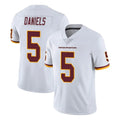 Tuec W.Commanders #5 Jayden Daniels Player White Limited Vapor Untouchable Home Game Stitched Jerseys
