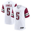tuec W.Commanders #5 Jayden Daniels White 2024 Draft First Round Pick Player Game Stitched Jerseys