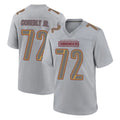 Tuec W.Commanders #72 Josh Conerly Jr. Player Gray Atmosphere Fashion Home Game Stitched Jerseys