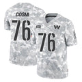 Tuec W.Commanders #76 Sam Cosmi Player Arctic Camo Limited Salute To Service Home Game Stitched Jerseys