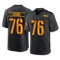 Tuec W.Commanders #76 Sam Cosmi Player Black Home Game Stitched Jerseys