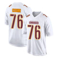 Tuec W.Commanders #76 Sam Cosmi Player White Tundra Fashion Home Game Stitched Jerseys