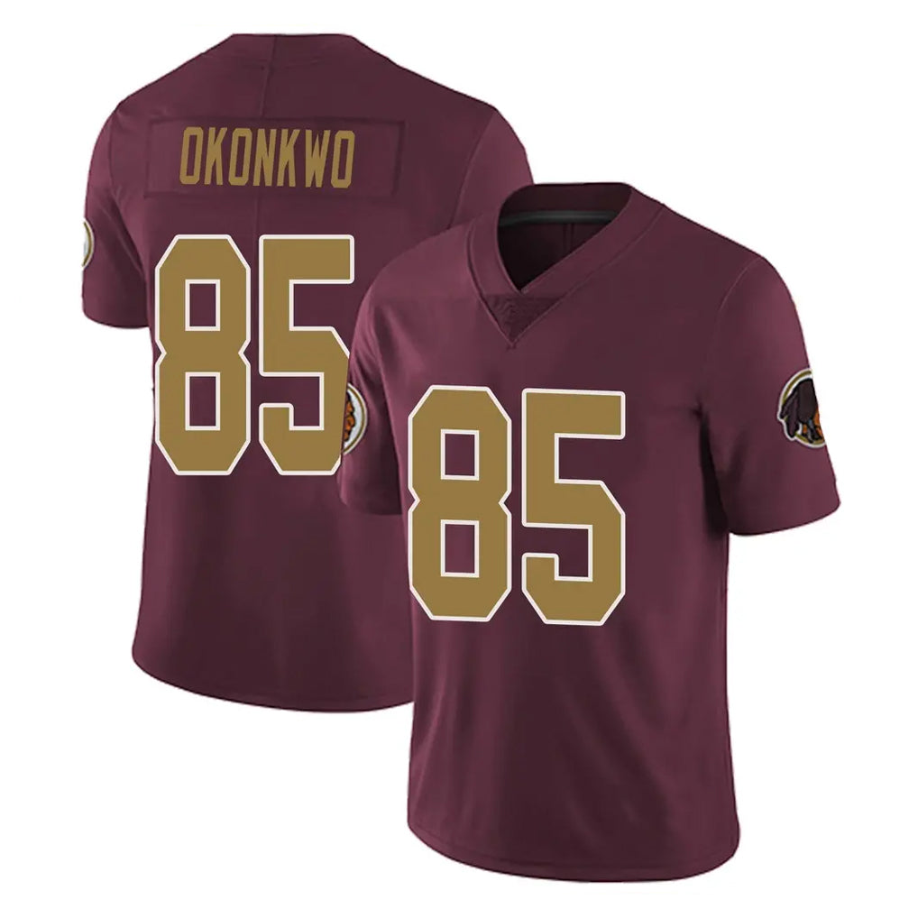 Tuec W.Commanders #85 Chig Okonkwo Player Burgundy Alternate Vapor Untouchable Home Game Stitched Jerseys