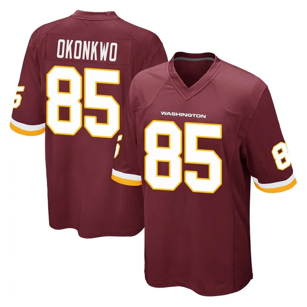 Tuec W.Commanders #85 Chig Okonkwo Player Burgundy Team Color Home Game Stitched Jerseys