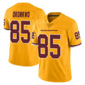 Tuec W.Commanders #85 Chig Okonkwo Player Gold Limited Color Rush Home Game Stitched Jerseys