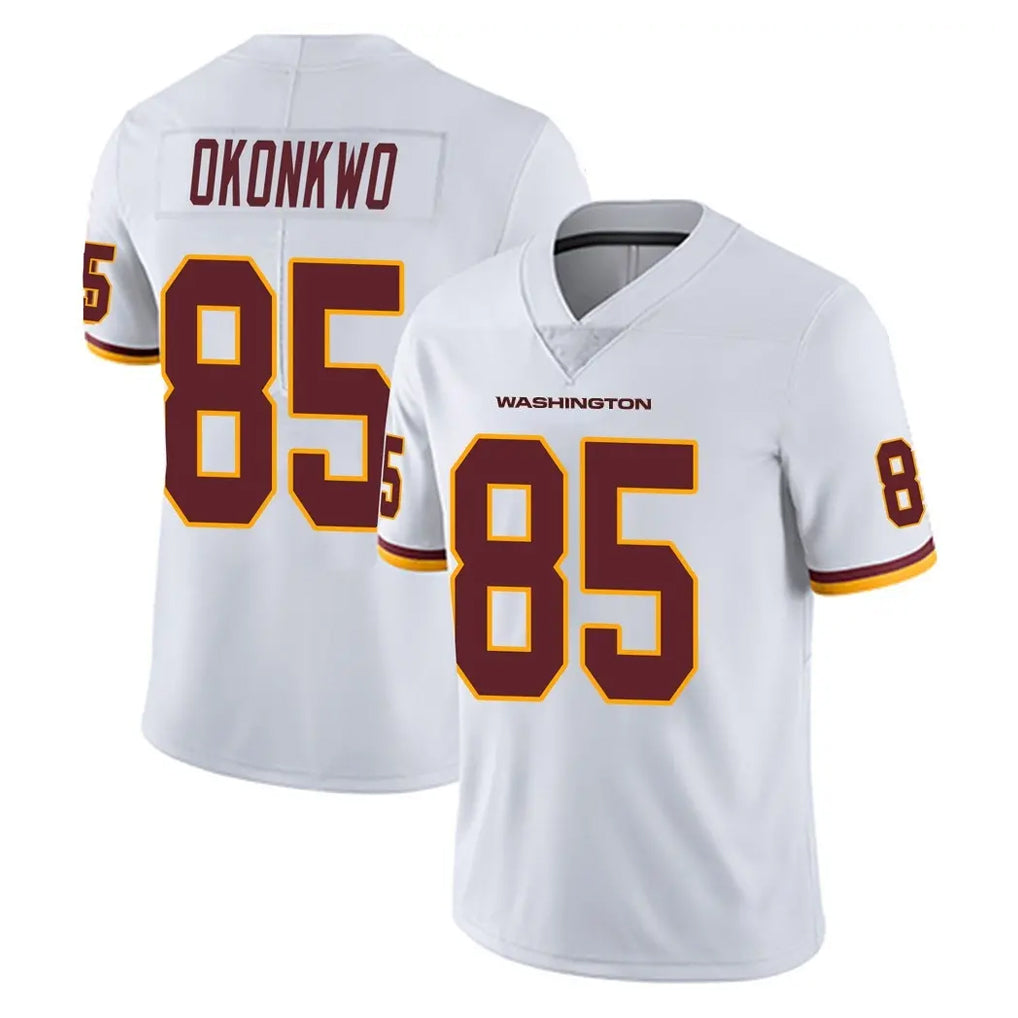 Tuec W.Commanders #85 Chig Okonkwo Player White Limited Vapor Untouchable Home Game Stitched Jerseys