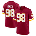 Tuec W.Commanders #98 Odafe Oweh Player Burgundy Game Home Stitched Jerseys