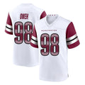 Tuec W.Commanders #98 Odafe Oweh Player White Game Home Stitched Jerseys
