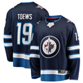 Tuec W.Jets #19 Jonathan Toews Navy Home Breakaway Jerseys