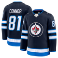 Tuec W.Jets #81 Kyle Connor Navy Home Premium Jerseys