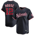 tuec W.Nationals #12 Brady House Player Navy Alternate Limited Game Stitched Jerseys