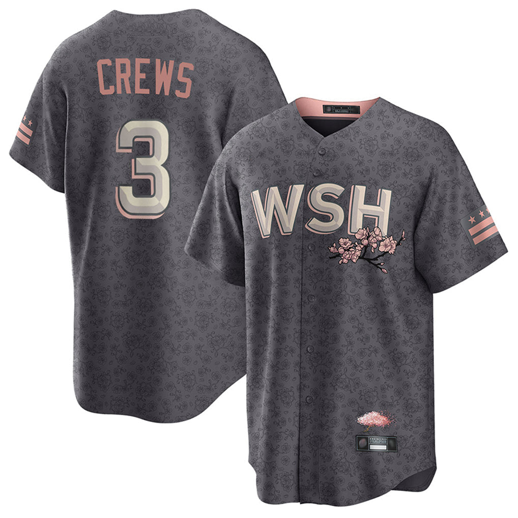tuec W.Nationals #3 Dylan Crews Player City Connect Stitched Jerseys