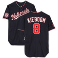 tuec W.Nationals #8 Carter Kieboom Player Navy Home Game Stitched Jerseys