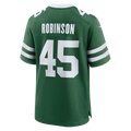 Tuec NY.Jets #45 Mark Robinson Legacy Green Team Game Jersey