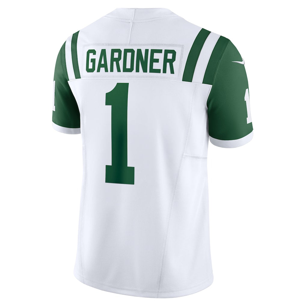 Tuec NY.Jets #1 Ahmad Sauce Gardner White Classic Alternate Vapor F.U.S.E. Limited Jersey