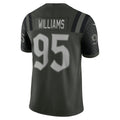 Tuec NY.Jets #95 Quinnen Williams Gotham Green 2025 Rivalries Collection Limited Jersey