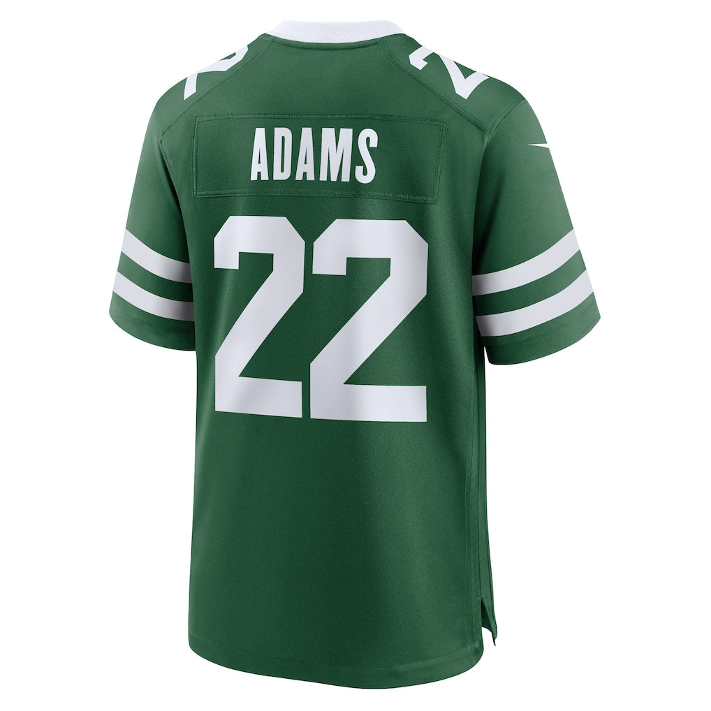 Tuec NY.Jets #22 Tony Adams Legacy Green Team Game Jersey