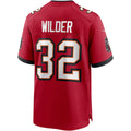 Tuec TB.Buccaneers #32 James Wilder Red Game Retired Player Jersey
