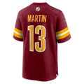 Tuec W.Commanders #13 Tay Martin Burgundy Team Game Jersey