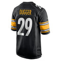 Tuec P.Steelers #29 Kyle Dugger Black Team Game Jersey