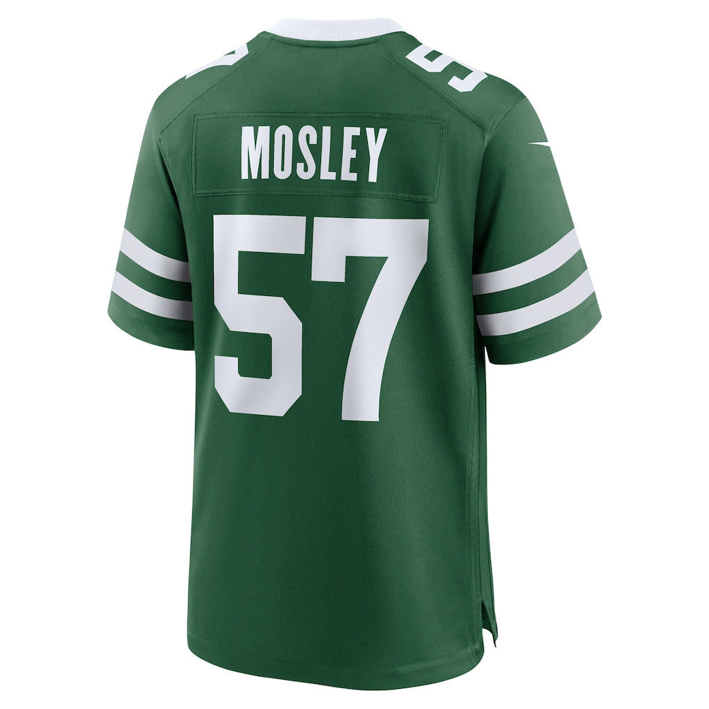 Tuec NY.Jets #57 C.J. Mosley Legacy Green Team Game Jersey