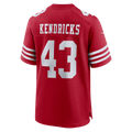 Tuec SF.49ers #43 Eric Kendricks Scarlet Team Game Jersey