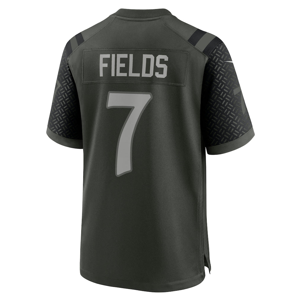 Tuec NY.Jets #7 Justin Fields Gotham Green 2025 Rivalries Collection Game Jersey