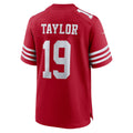 Tuec SF.49ers #19 Trent Taylor Scarlet Team Game Jersey