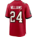 Tuec TB.Buccaneers #24 Cadillac Williams Red Game Retired Player Jersey