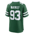 Tuec NY.Jets #93 Takk McKinley Legacy Green Team Game Jersey