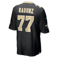 Tuec NO.Saints #77 Dillon Radunz Black Team Game Jersey