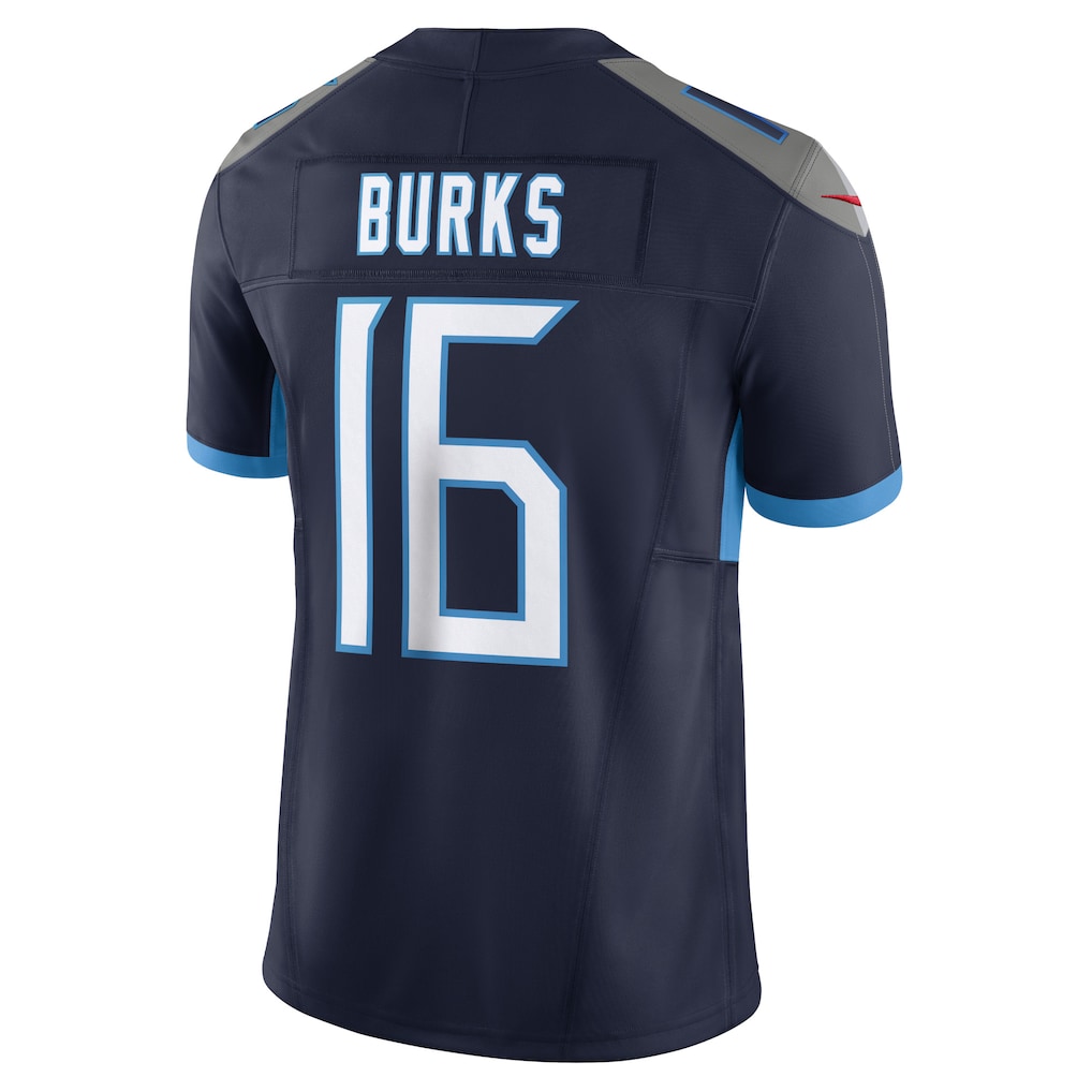 Tuec T.Titans #16 Treylon Burks Navy Vapor F.U.S.E. Limited Jersey