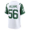 Tuec NY.Jets #56 Quincy Williams White Alternate Game Jersey