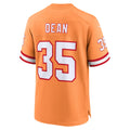 Tuec TB.Buccaneers #35 Jamel Dean Orange Alternate Game Jersey