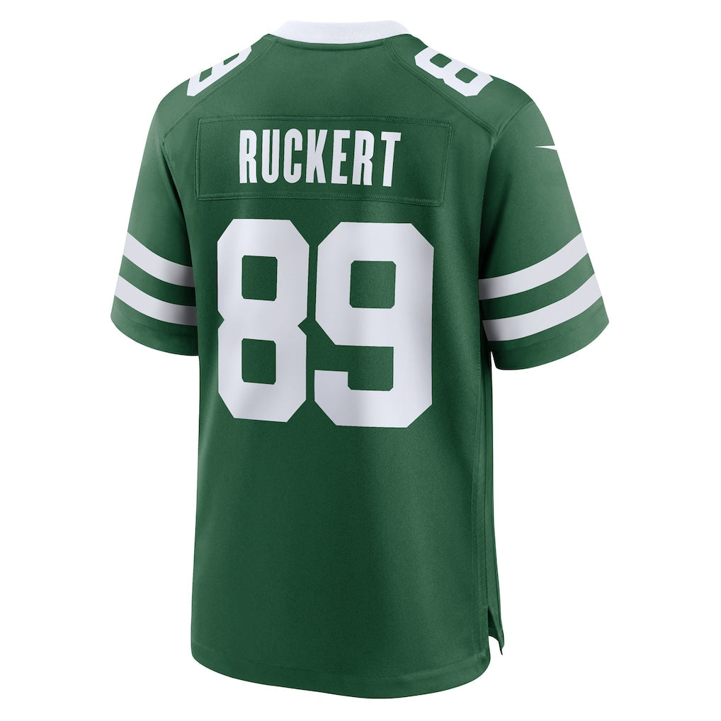 Tuec NY.Jets #89 Jeremy Ruckert Legacy Green Team Game Jersey