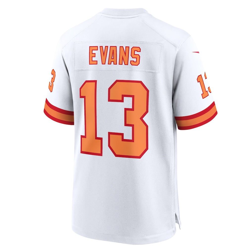 Tuec TB.Buccaneers #13 Mike Evans White 50th Season Game Jersey
