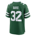 Tuec NY.Jets #32 Isaiah Davis Legacy Green Team Game Jersey