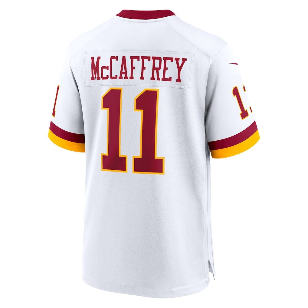 Tuec W.Commanders #11 Luke McCaffrey White Game Super Bowl Era Jersey