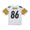 Tuec P.Steelers #86 Hines Ward Mitchell & Ness White 2005 Authentic Throwback Retired Player Jersey